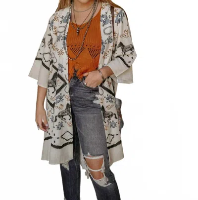 Tasha Polizzi The Daphne Horse Duster In Multi