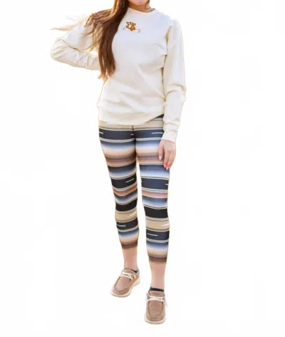 Tasha Polizzi The Faye Serape Leggings In Multi