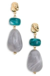 Tasha Resin Drop Earrings In Multi