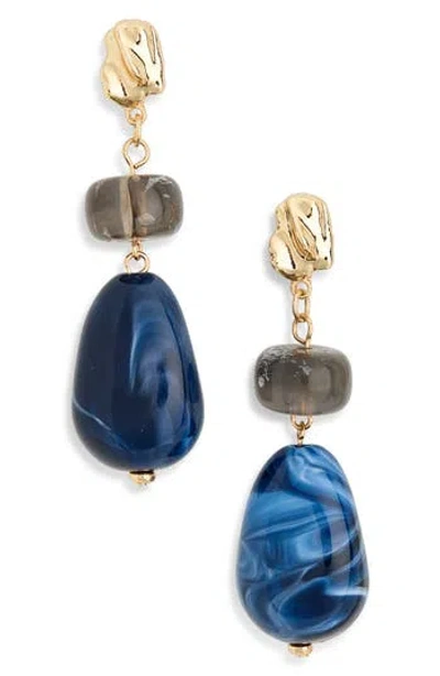 Tasha Resin Drop Earrings In Multi