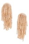 Tasha Seed Bead Fringe Earrings
