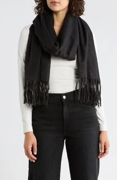 Tasha Sparkle Scarf In Black