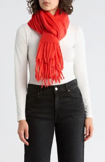 Tasha Sparkle Scarf In Red
