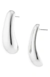 Tasha Teardrop Earrings In Silver
