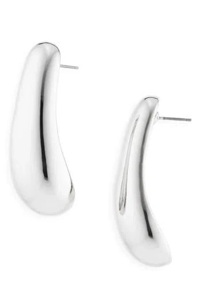 Tasha Teardrop Earrings In Silver