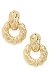 Tasha Textured Knocker Earrings
