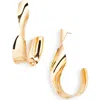 Tasha Twisted Hoop Earrings In Gold
