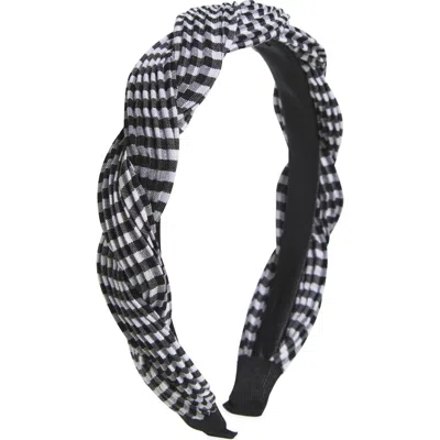 Tasha Twisted Plaid Headband