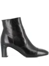 Tassinari 65mm Leather Boots In Black