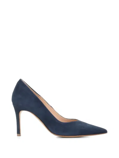 Tassinari Jarina Pointed-toe Pumps In Blue