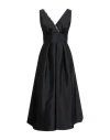 Tassos Mitropoulos Woman Midi Dress Black Size S Pes In Black