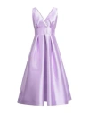 Tassos Mitropoulos Woman Midi Dress Lilac Size M Pes In Purple