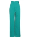 Tassos Mitropoulos Woman Pants Emerald Green Size M Pes, Elastane In Green