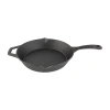 Taste Of Home 10" Pre-seasoned Cast Iron Skillet In Black