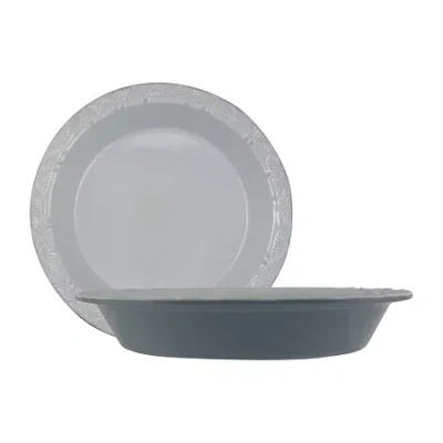 Taste Of Home 2-pc. 9" Pie Plate In White