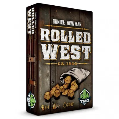Tasty Minstrel Games Rolled West Game With 2-4 Players