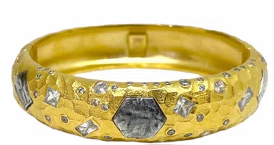 Tat2 Designs Redondo Bangle In Gold