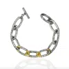 Tat2 Designs Women's Two-tone Eli Bracelet In Silver In Silver