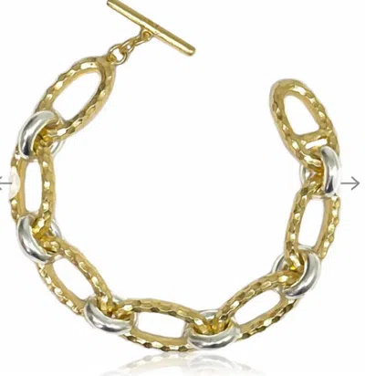 Tat2 Designs Women's Two-toned Ravelle Bracelet In Gold