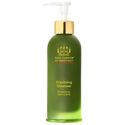TATA HARPER CLARIFYING PORE & OIL CONTROL CLEANSER WITH BHA & AHA FOR REDNESS 4.1 OZ/ 125 ML,2066009