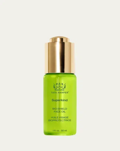 Tata Harper Superkind Bio-shield Face Oil, 1 Oz. In Green