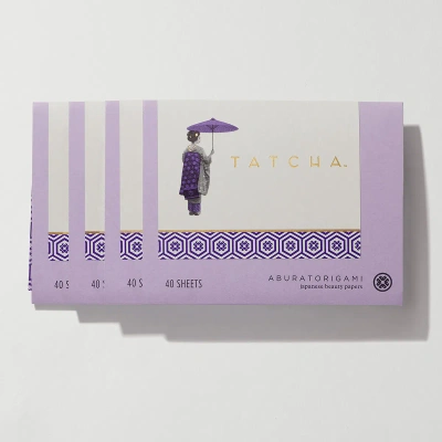 Tatcha Aburatorigami Japanese Blotting Papers (4 Pack) In White