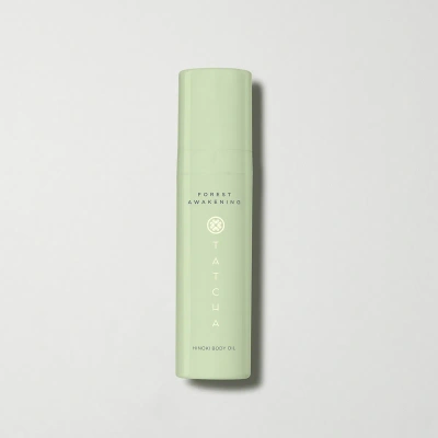 Tatcha Forest Awakening Cedar & Hinoki Body Oil Mini Size In White