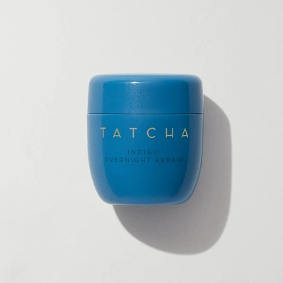 Tatcha Indigo Overnight Repair Cream Serum (mini Size) In White