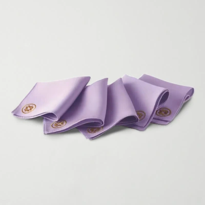 Tatcha Kinu Pure Silk Polishing Face Cloth 5-pack Leave Skin Smooth & Lustrous In White