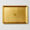 Tatcha Obon Tray Elegant, Large Gold Tray