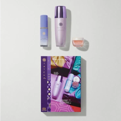 Tatcha Prime & Glow Trio In White