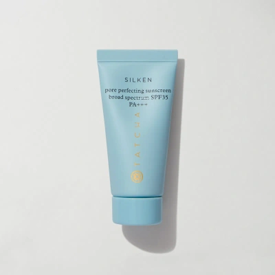 Tatcha Silken Pore Perfecting Sunscreen Travel Size Anti-aging Spf 35 Sunscreen In White