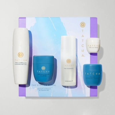 Tatcha The Starter Ritual Set - Sensitive Skin Calm & Soothe Skin In White