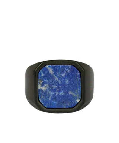 Tateossian Annular Ring In Blue