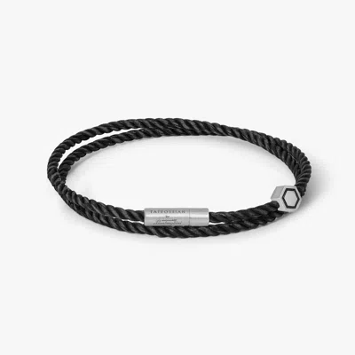 Tateossian Automobili Lamborghini Hex Mini Pop Pelle In Black - M