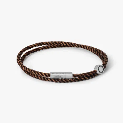 Tateossian Automobili Lamborghini Hex Mini Pop Pelle In Brown - M