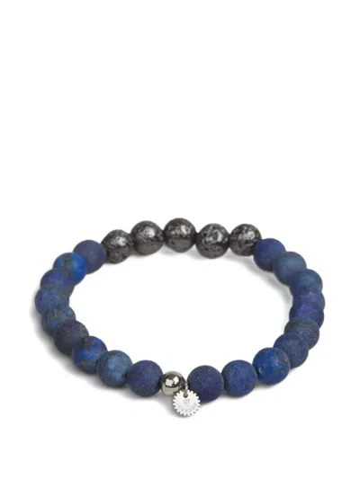 Tateossian Beaded Bracelets In Blue