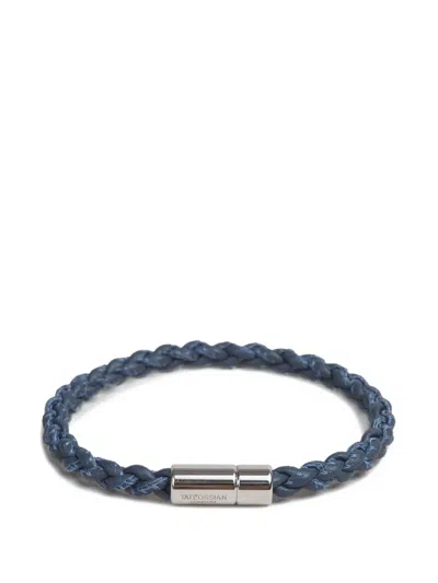 Tateossian Braided Bracelet In Blue