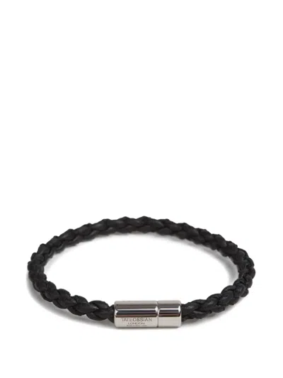 Tateossian Braided Bracelet In Black
