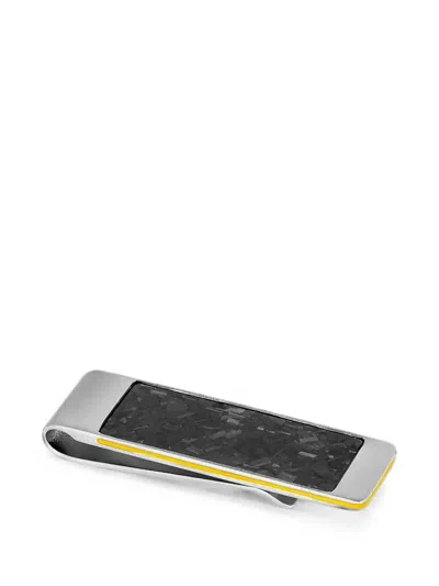 Tateossian Carbon-fibre-inlay Money Clip In Multi