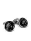 Tateossian Classic Cufflinks In Schwarz