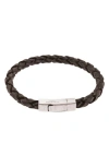 Tateossian Click Scoubidou Bracelet In Black