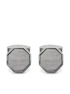 Tateossian Sterling Silver Cufflinks In Grey