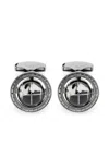 Tateossian Globe Cage Cufflinks In Grey