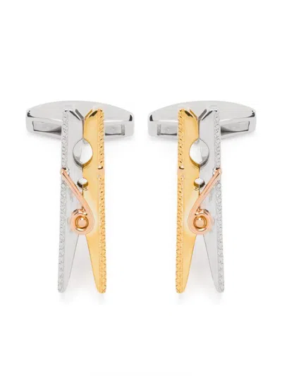 Tateossian Cufflinks In Metallic