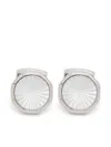 Tateossian Cufflinks Palladium Polished White In Silver