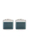 Tateossian Cufflinks Squared Palladium Polished Accessories