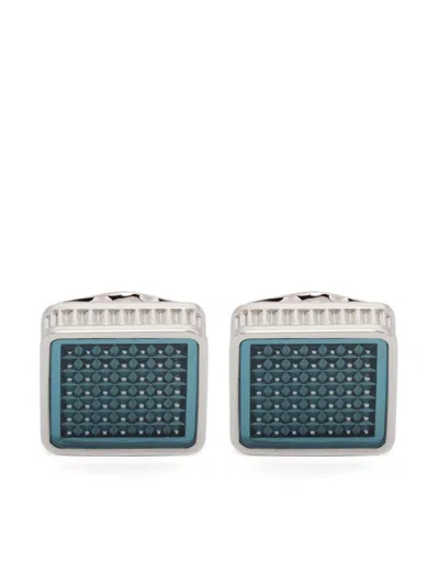 TATEOSSIAN TATEOSSIAN CUFFLINKS SQUARED PALLADIUM POLISHED ACCESSORIES