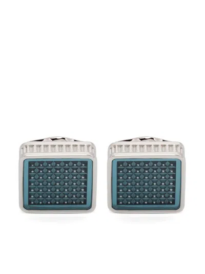 TATEOSSIAN TATEOSSIAN CUFFLINKS SQUARED PALLADIUM POLISHED ACCESSORIES