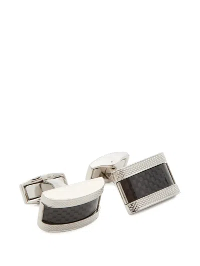 Tateossian D-shape Cufflinks In Metallic